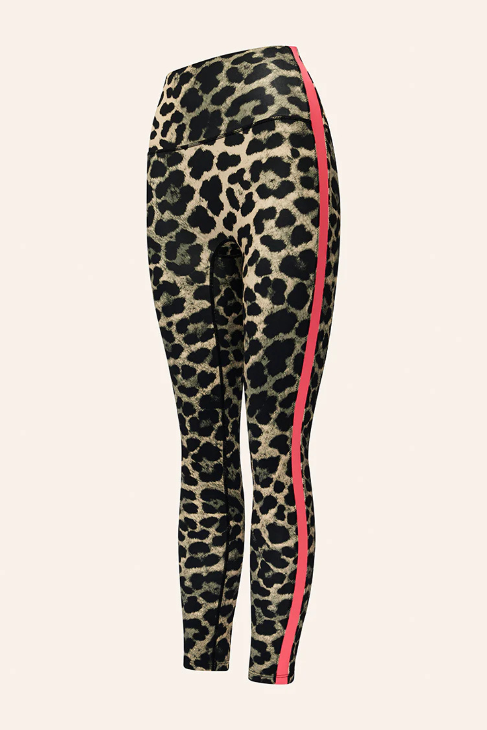 Highgate Full Length Legging | Leopard/Diva Pink