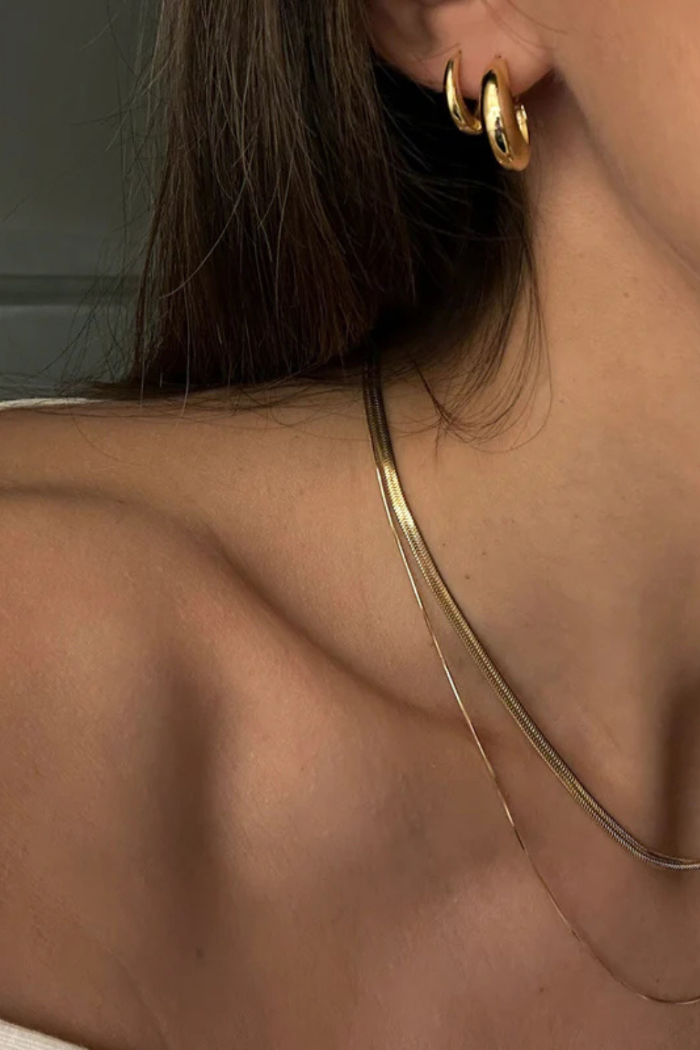Positano Mini Hoops | Gold