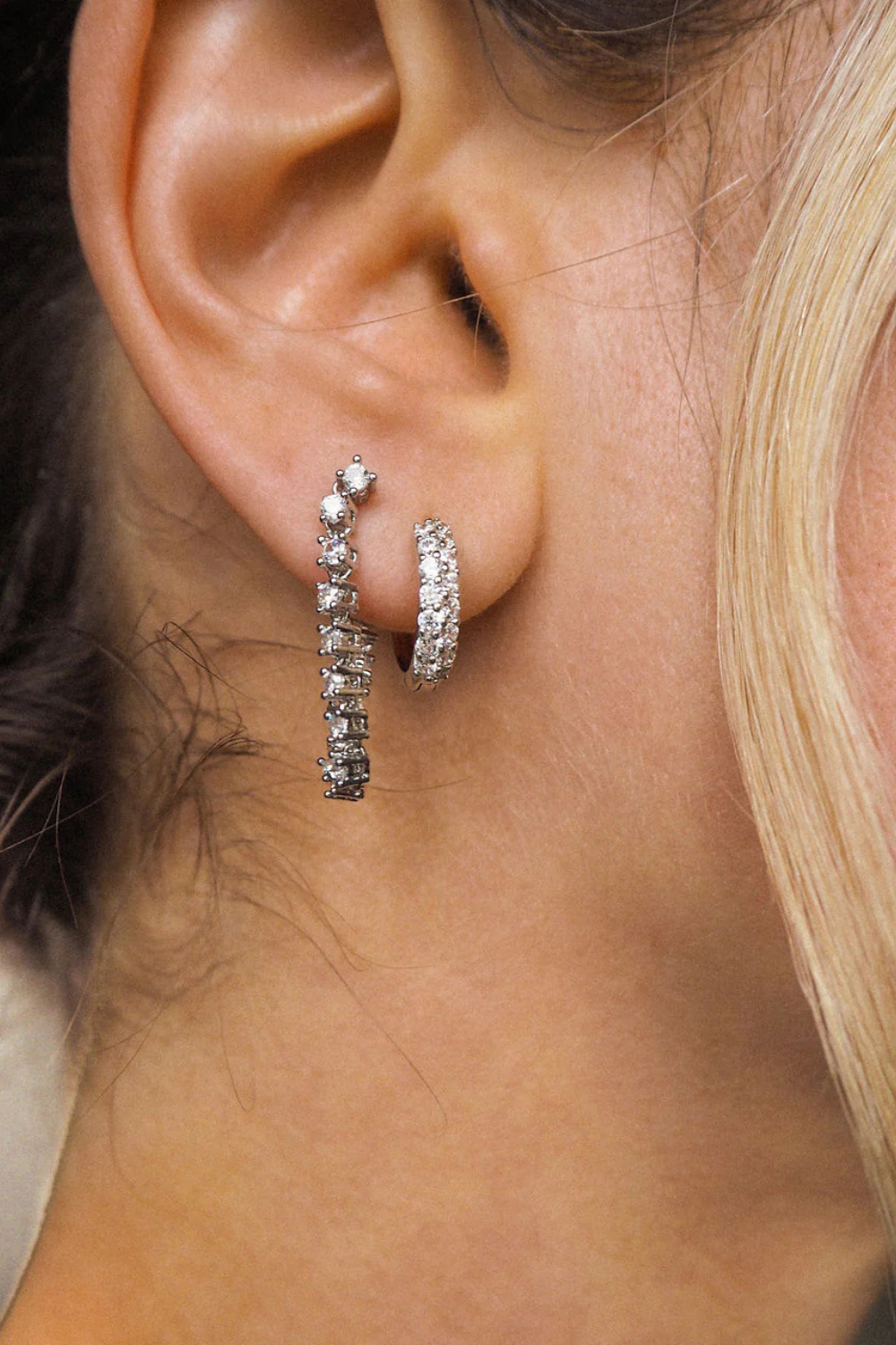 Ballier Chain Studs | Silver