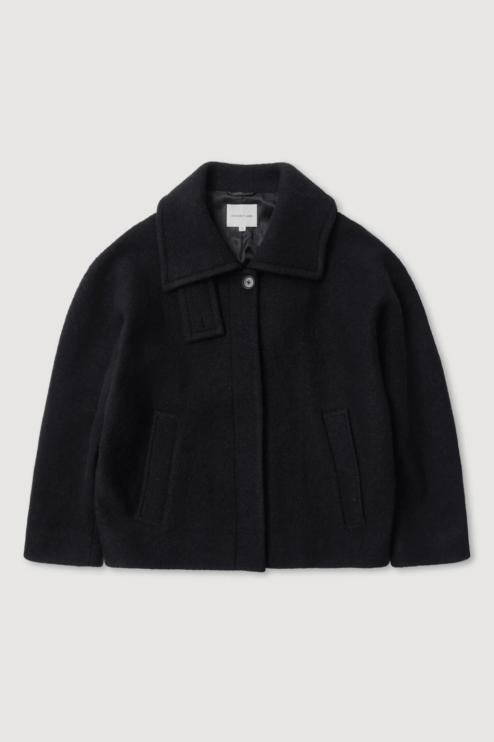 Harlow Wool Jacket | Black
