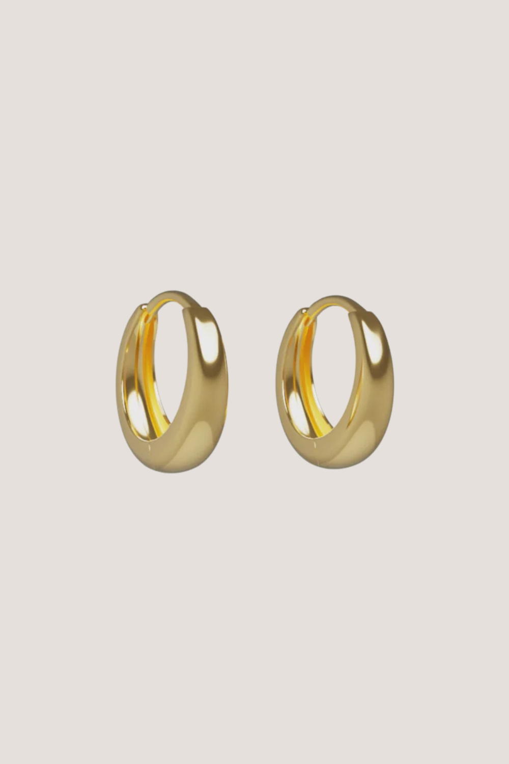 Positano Mini Hoops | Gold