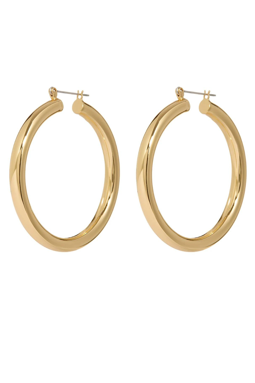 Amalfi Tube Hoops | Gold