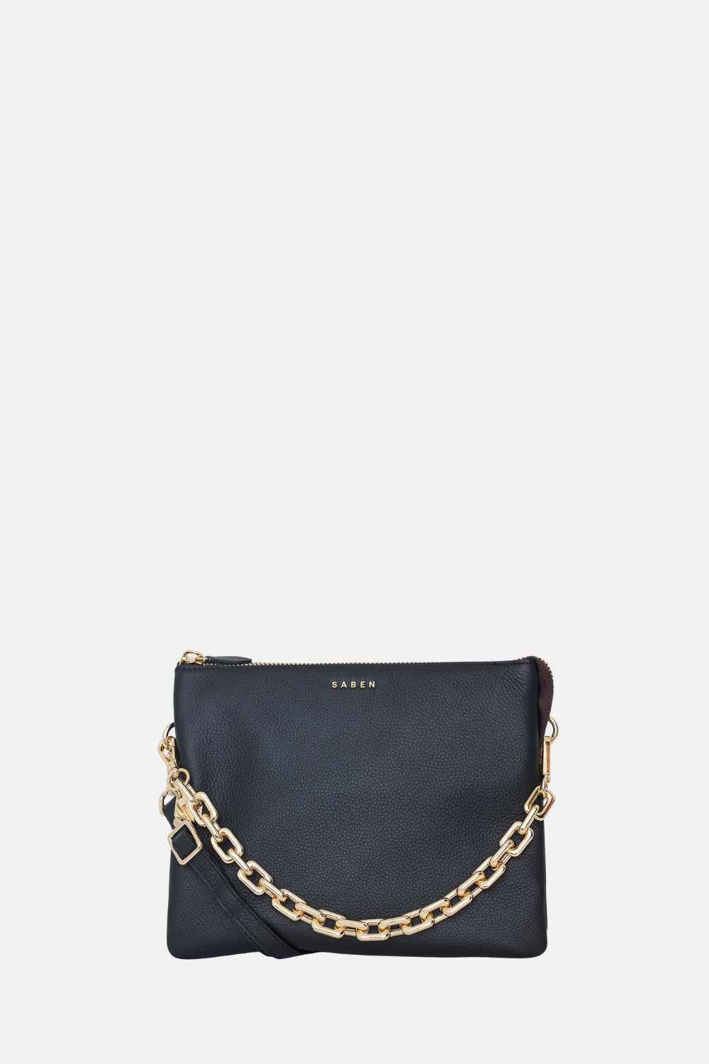 Matilda Crossbody Black + Chunky Chain