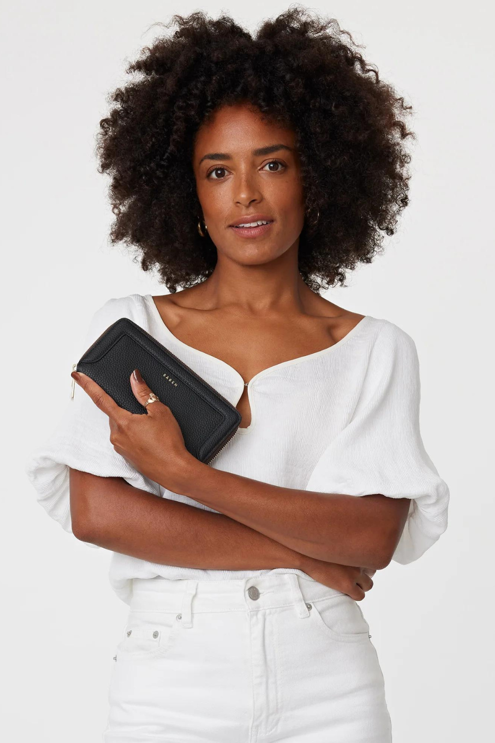 Saben Lyric Wallet - Black, Tan and Clay, Kelly Green & Navy