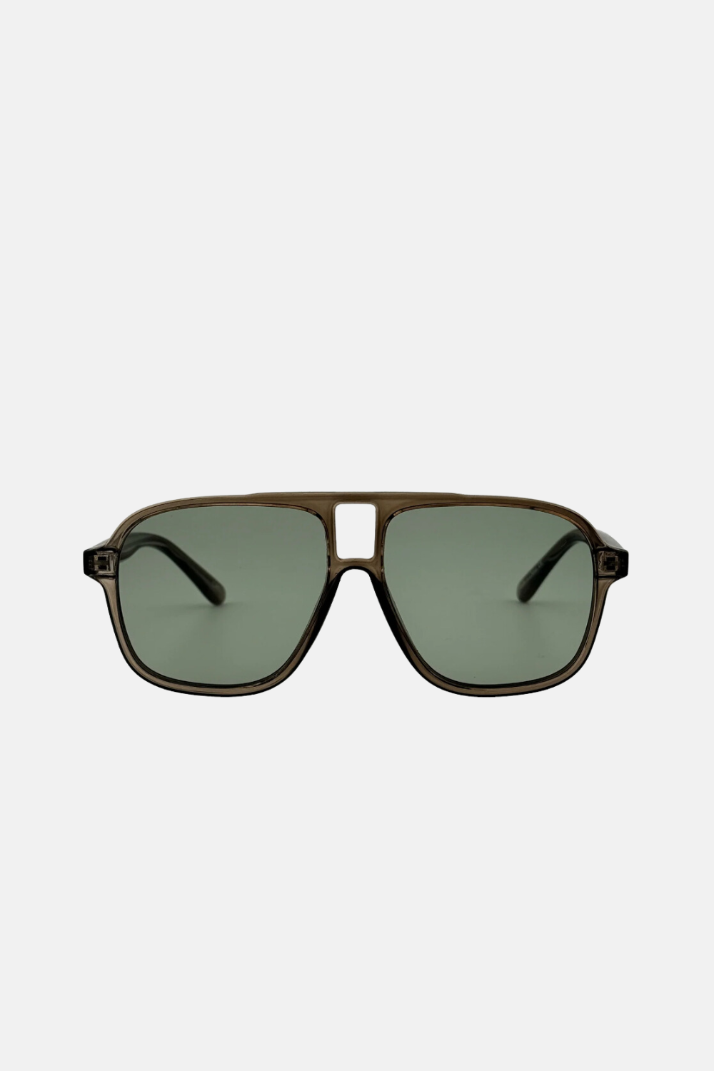 Quinn | Transparent Grey/Light Green