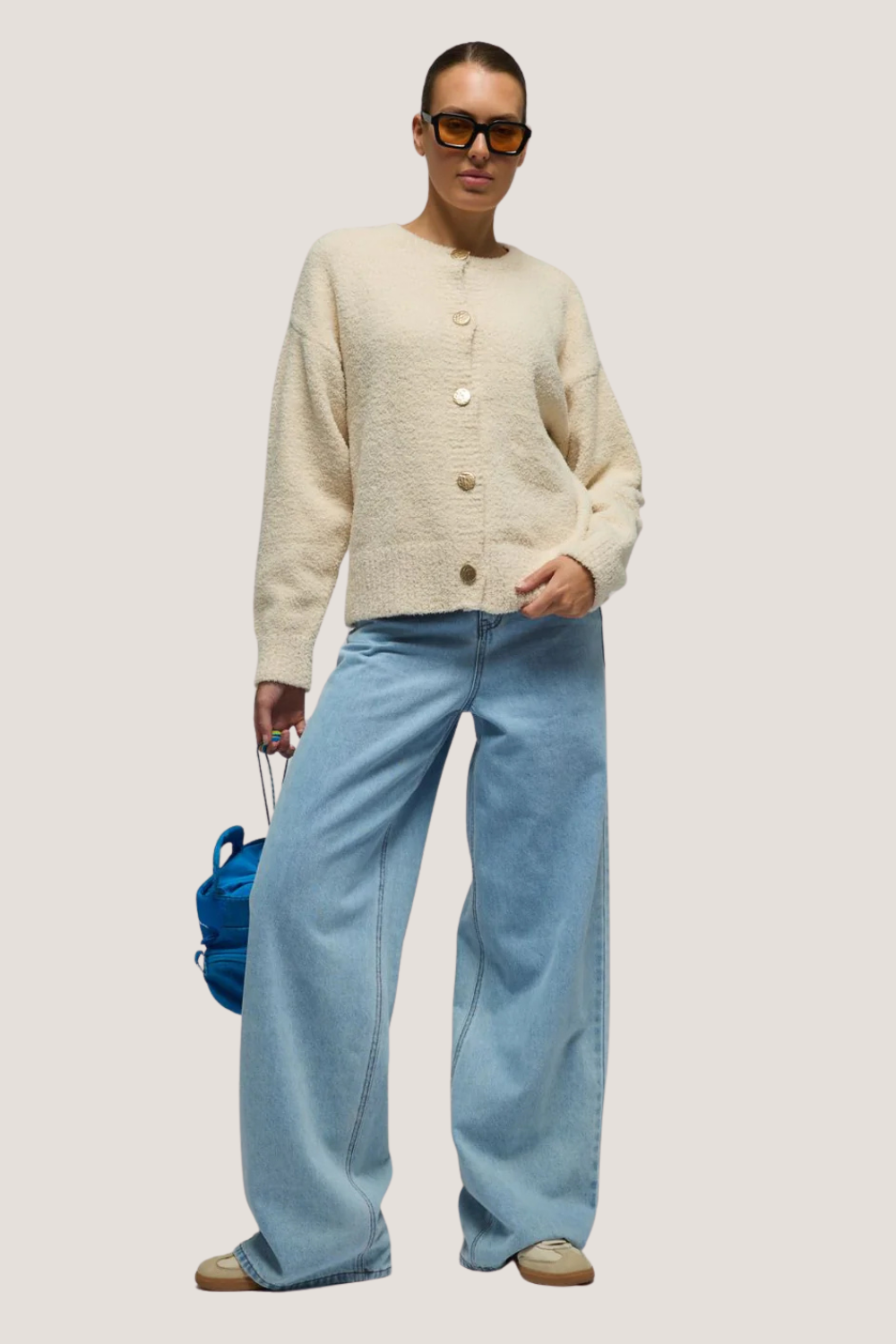 Aime Cardigan | Milk