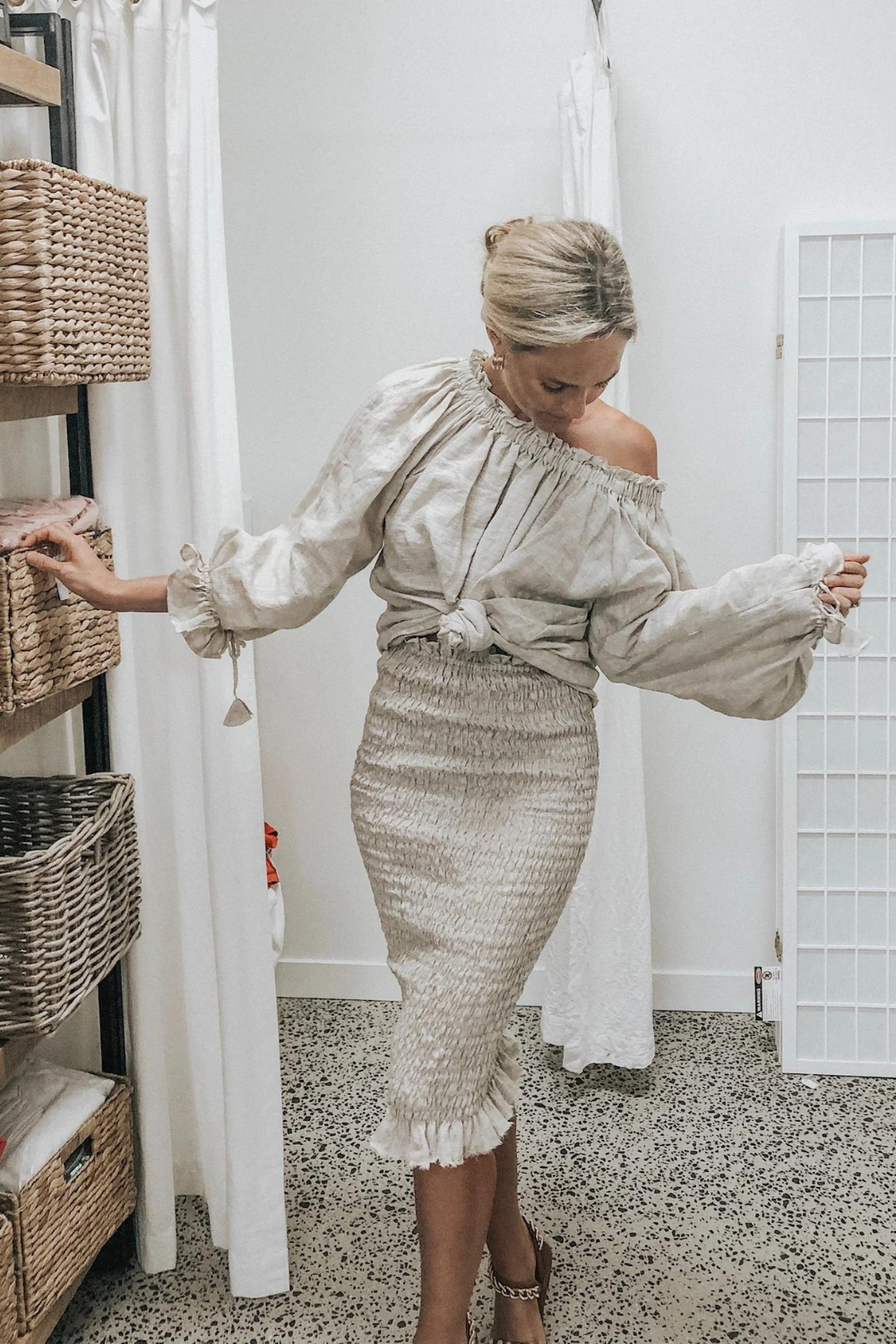 Bonnie Skirt | Sand