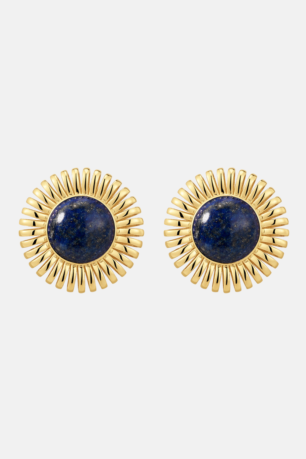 Lapis Spirale Studs | Gold