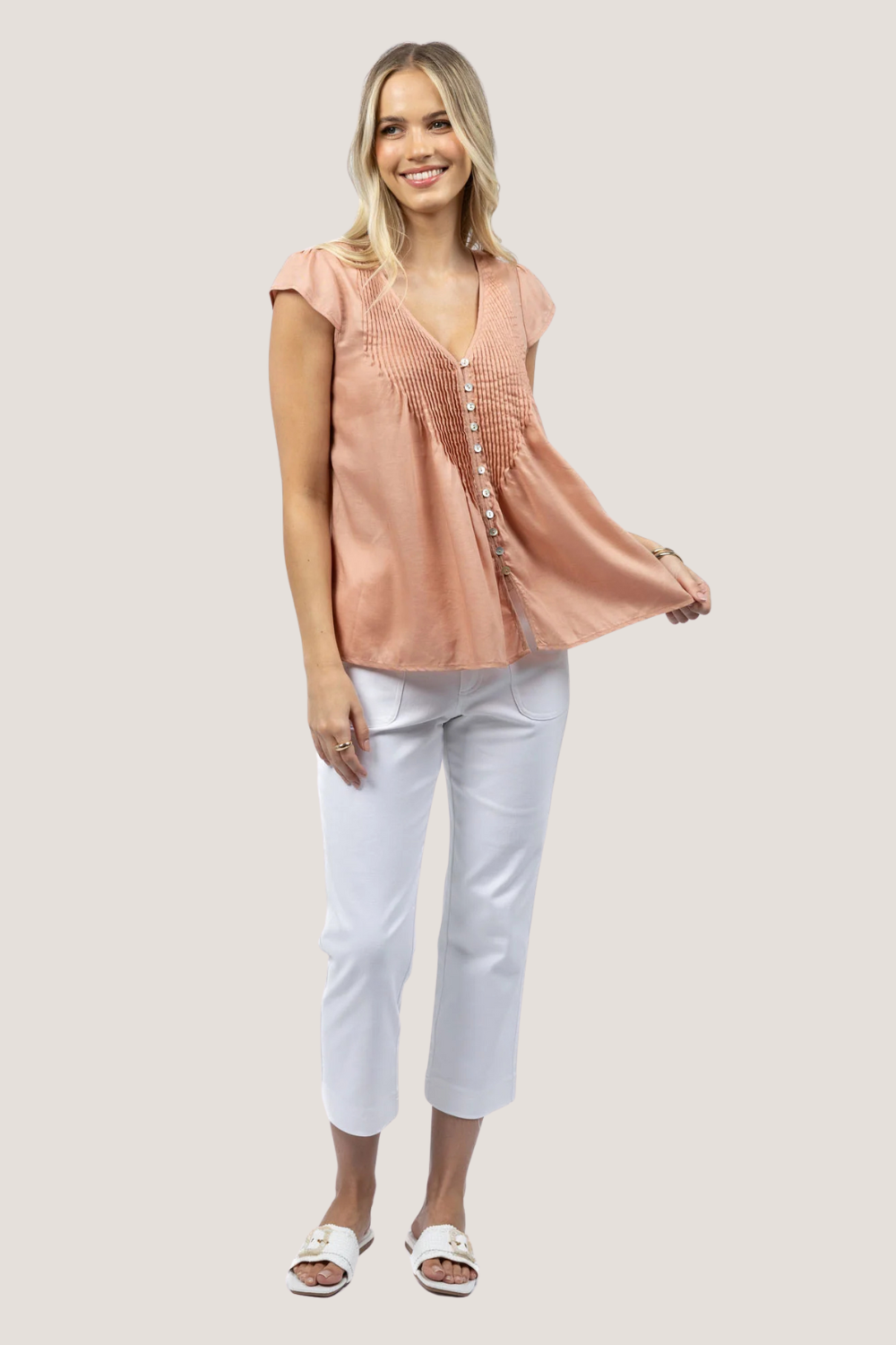 Raya Pant | White