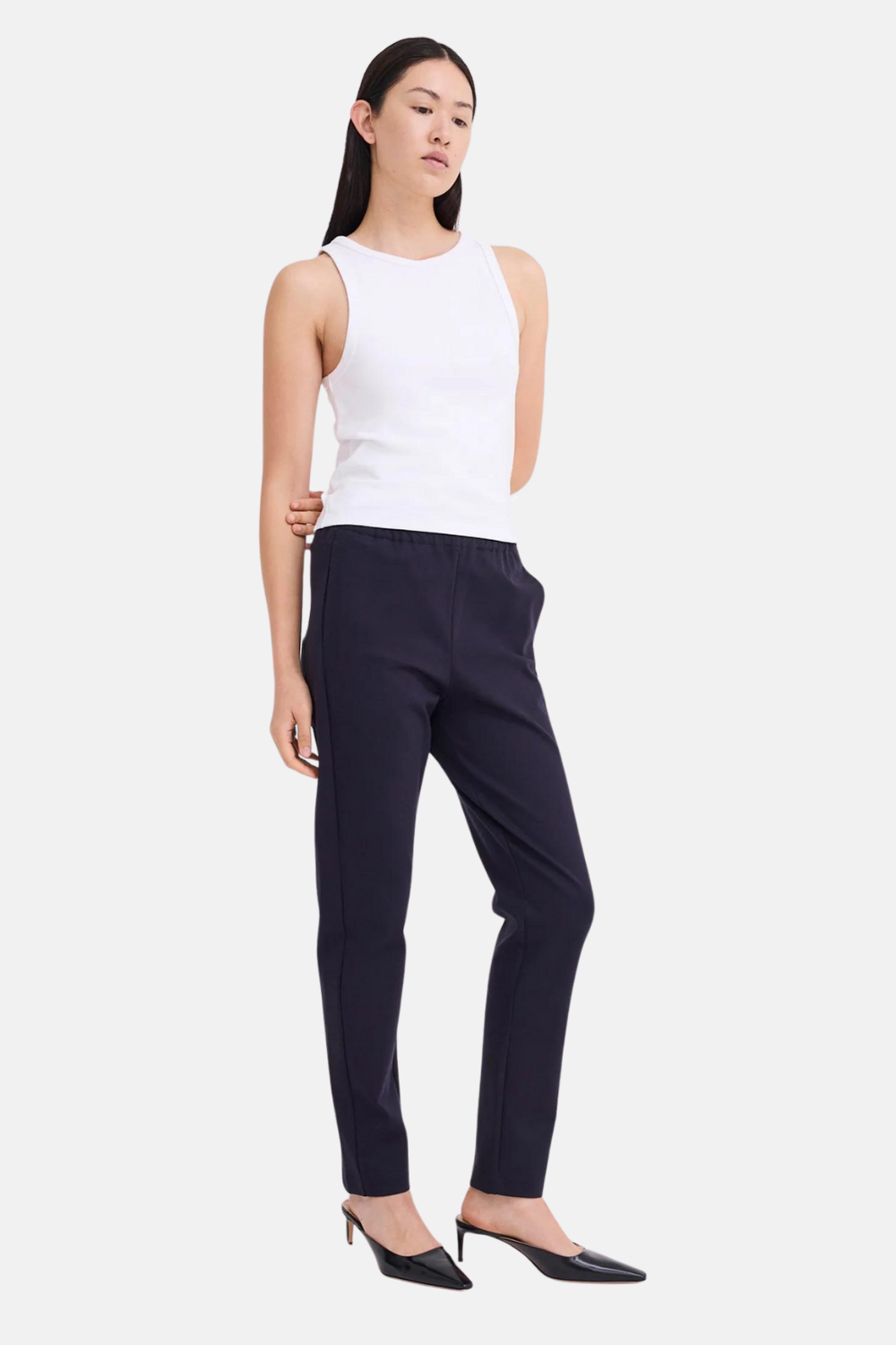 Mies Organic Cotton Tank | White