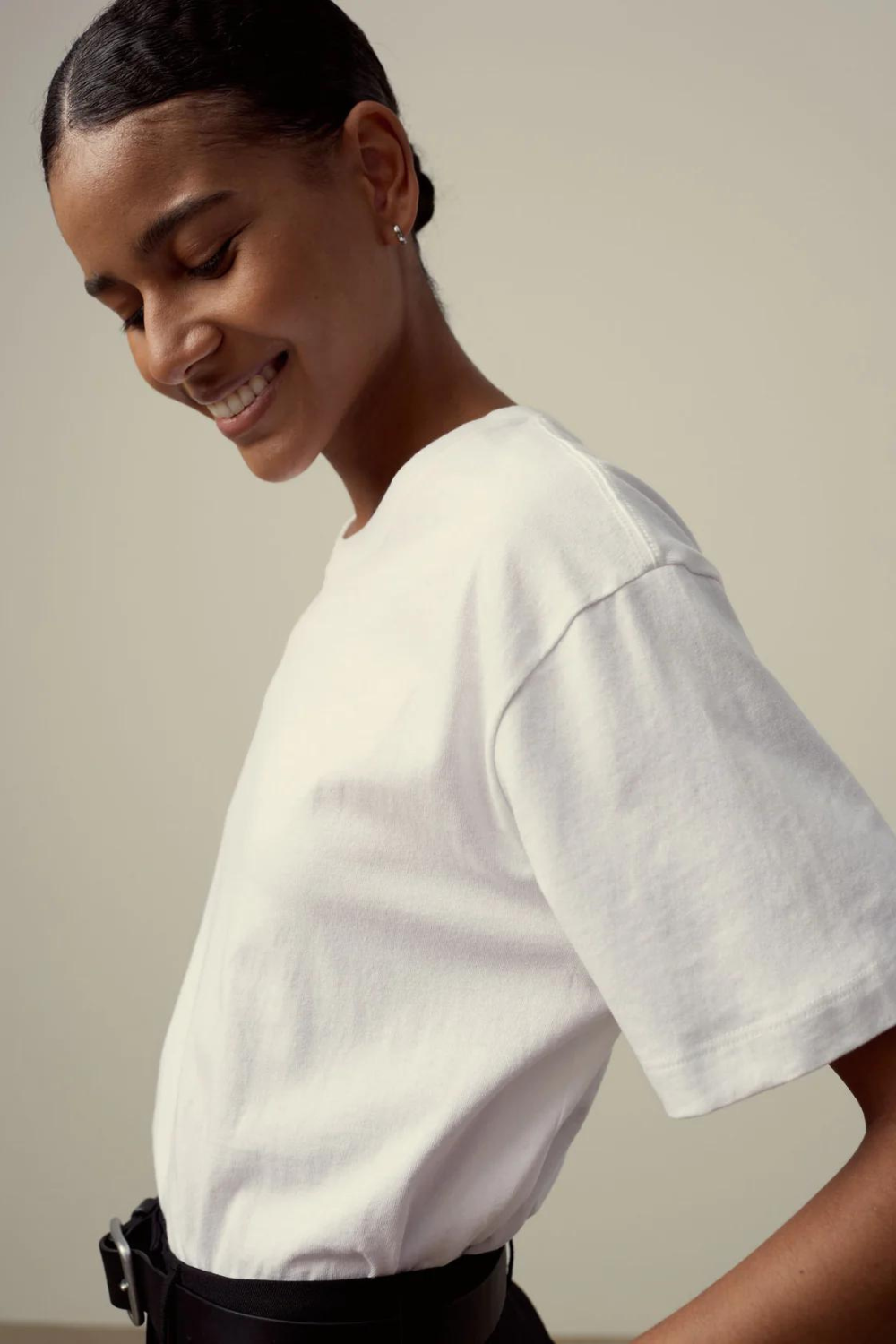 Organic Base Tee | White