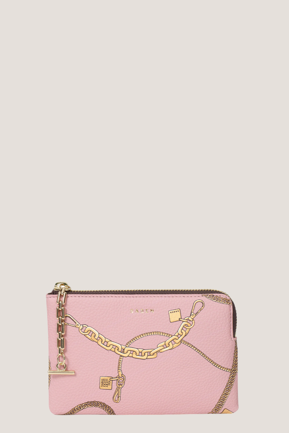Poppy Pouch | Desert Rose Chain Print