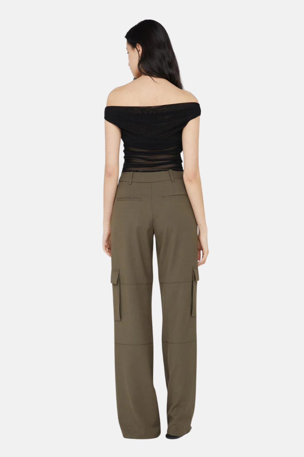 Pia Off Shoulder Top | Black