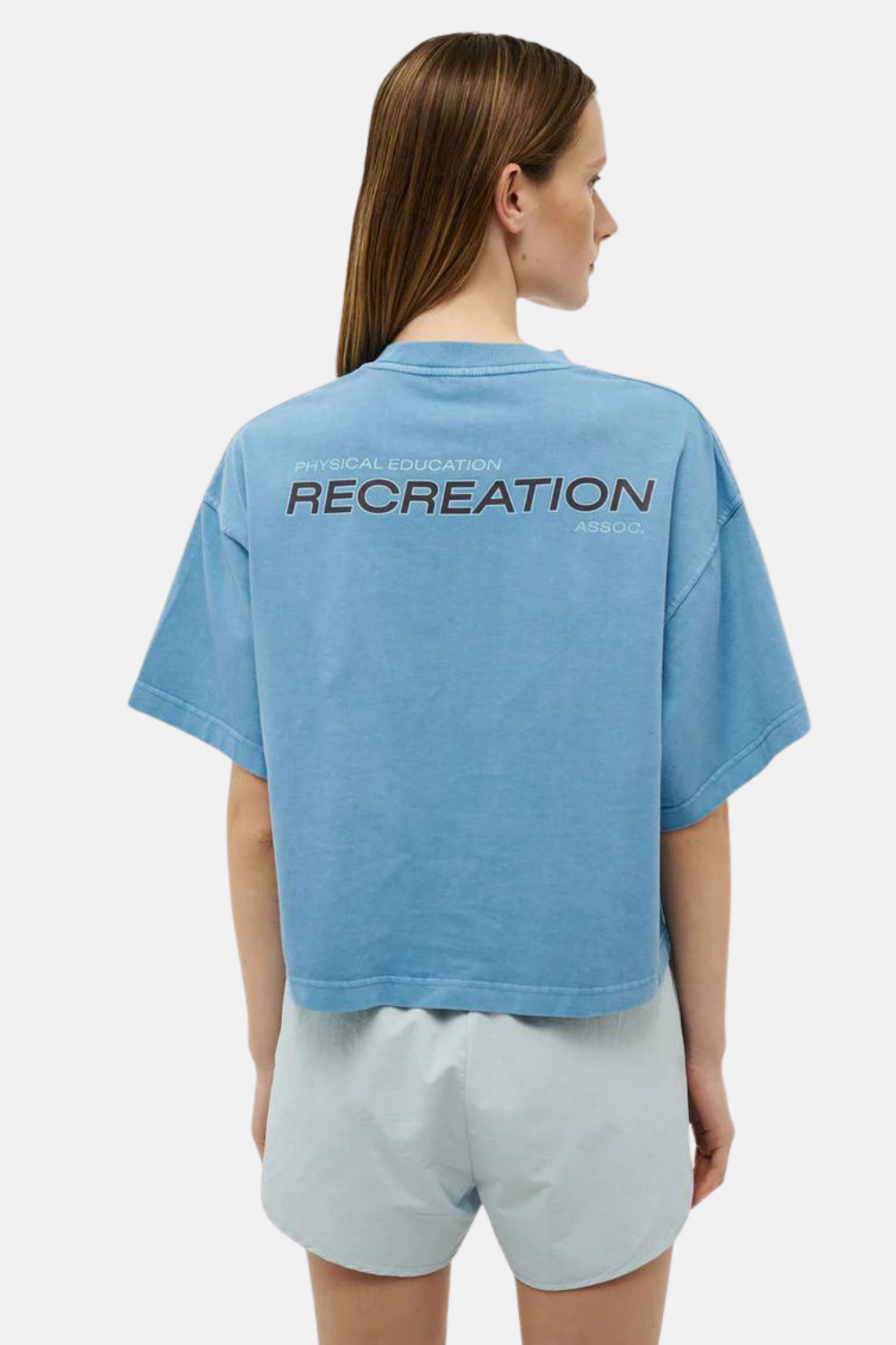 Nomad Boxy Tee | Bright Blue