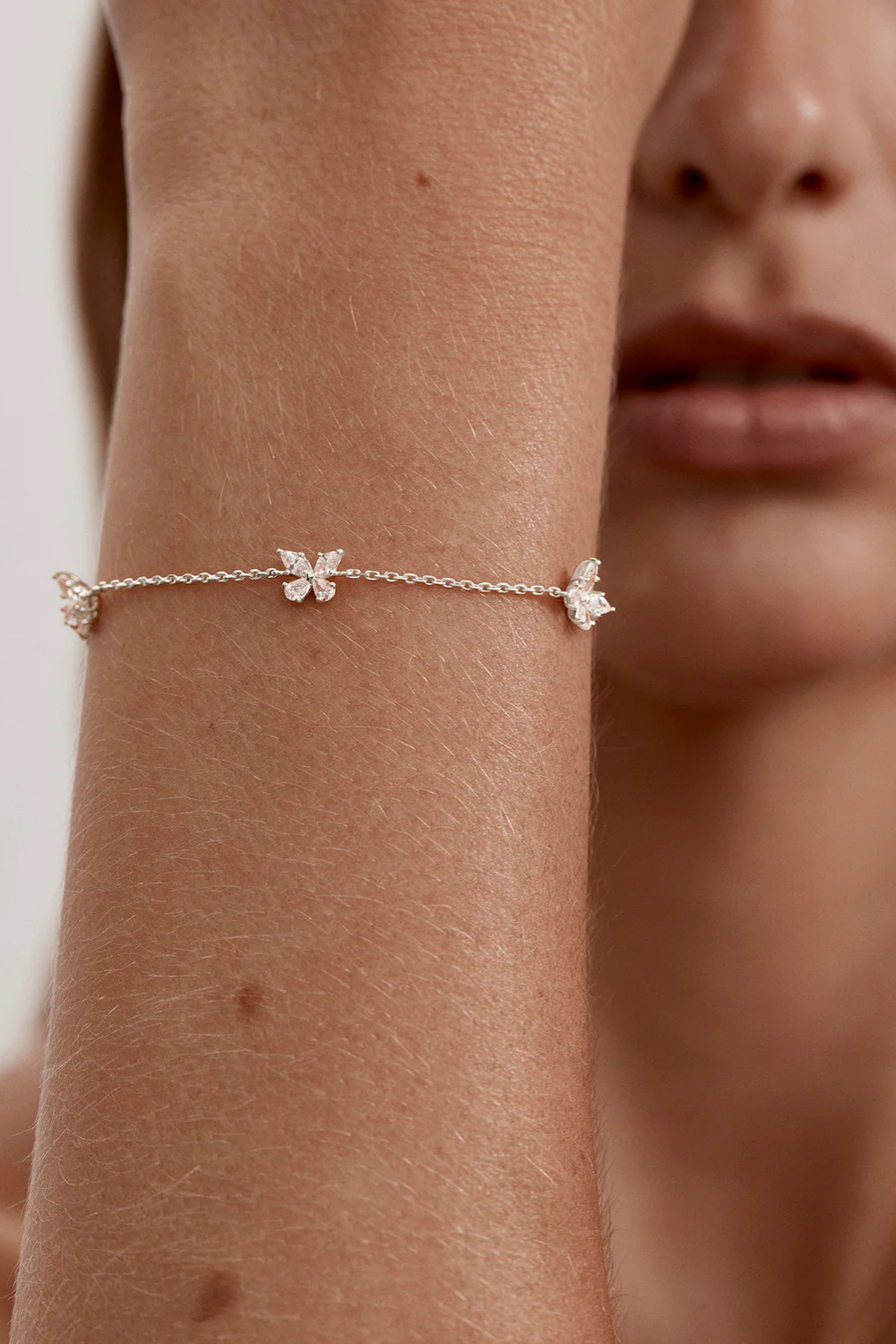 Sterling Silver Dancing in the Wind Bracelet