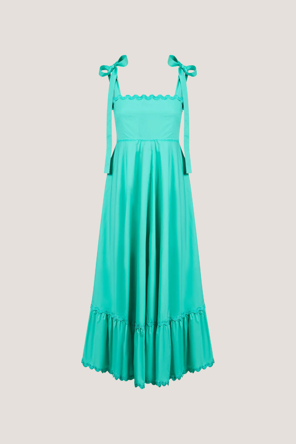 Brasilia Tie Maxi Dress | Mint