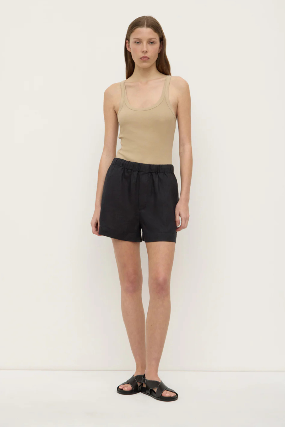 Everyday Linen Short | Black