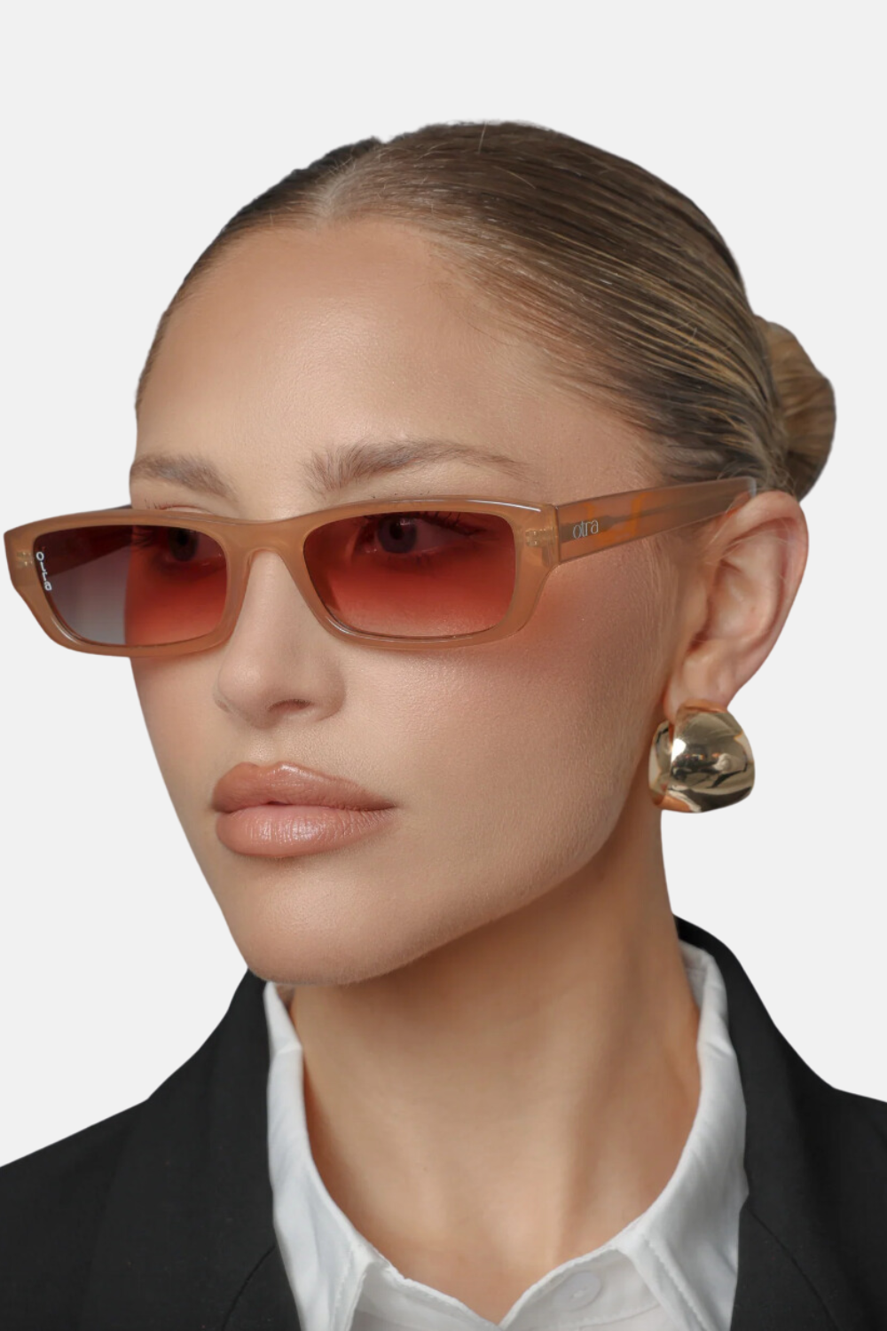 Mabel | Transparent Coffee/Brown