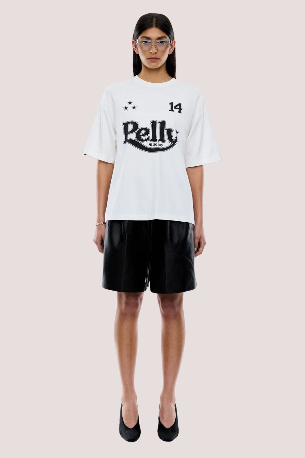 Racing Pelly Swoop | Vintage White
