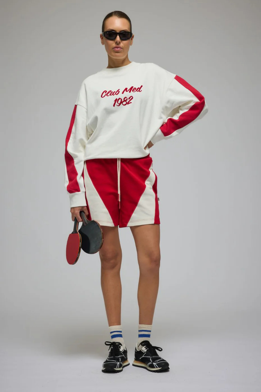 Club Med Sweatshirt | Warm White