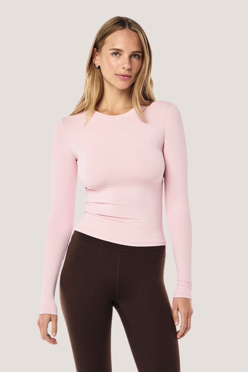 Foundation LS Top | Chalk Pink
