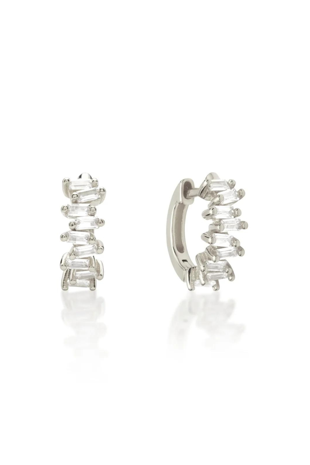 Biarritz Mini Hoops | Silver