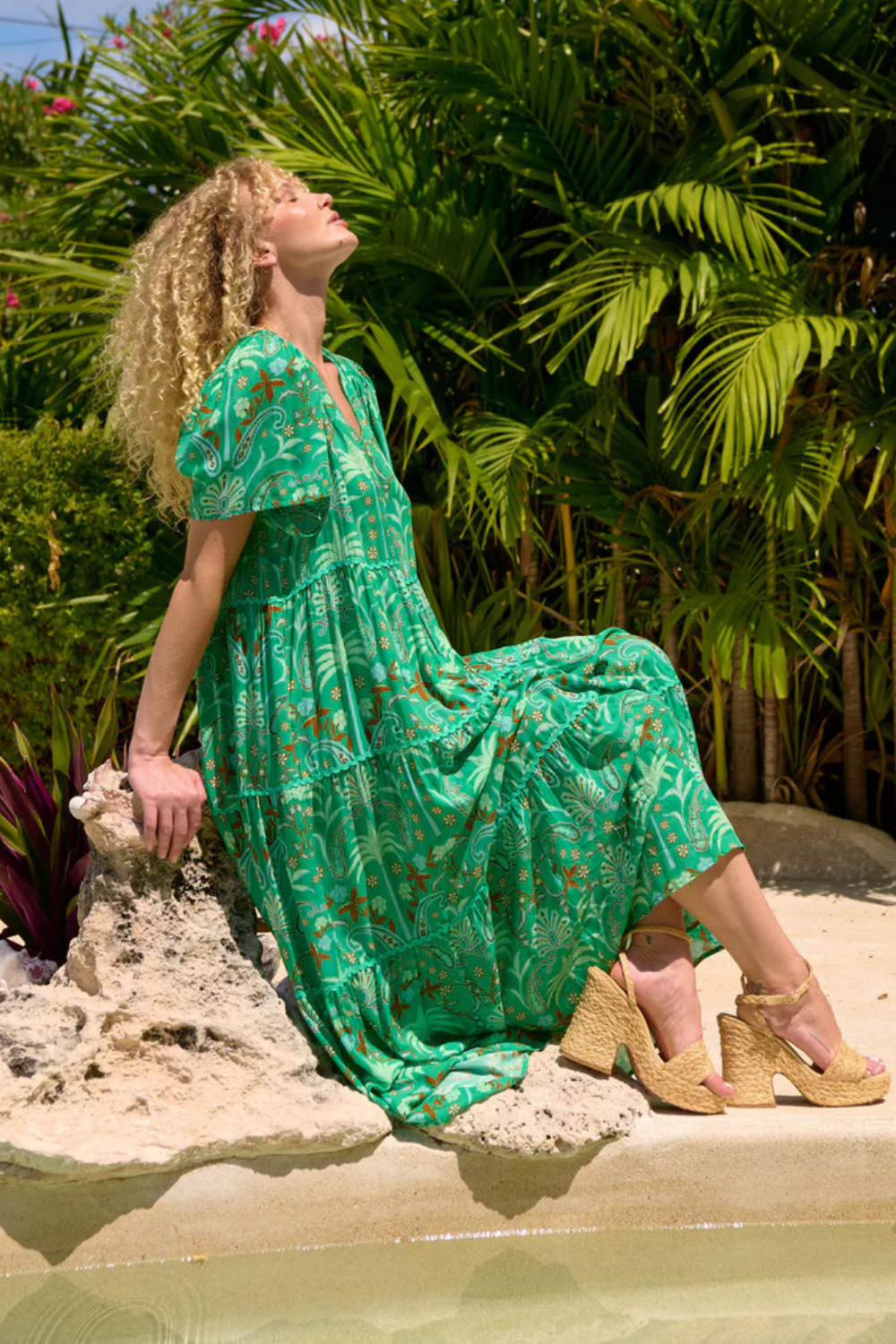 Haiti Maxi Dress | Palms