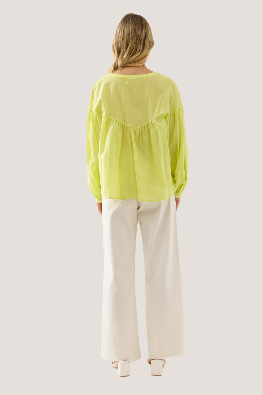 Aurora Button Blouse | Pomelo