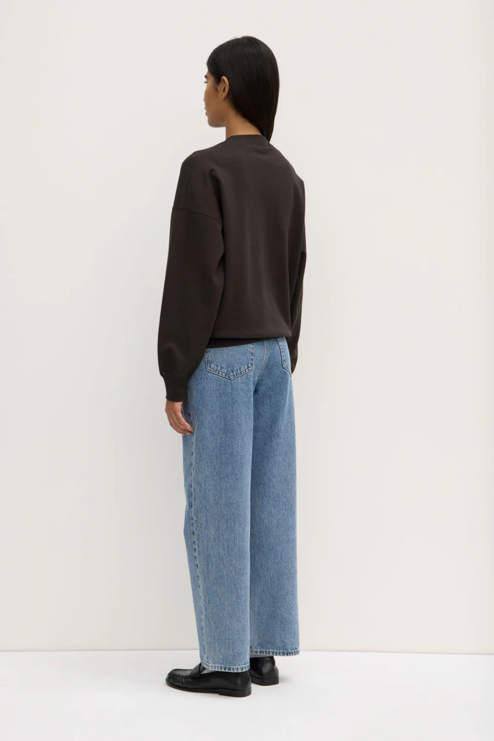 Atelier Logo Fleece | Washed Black