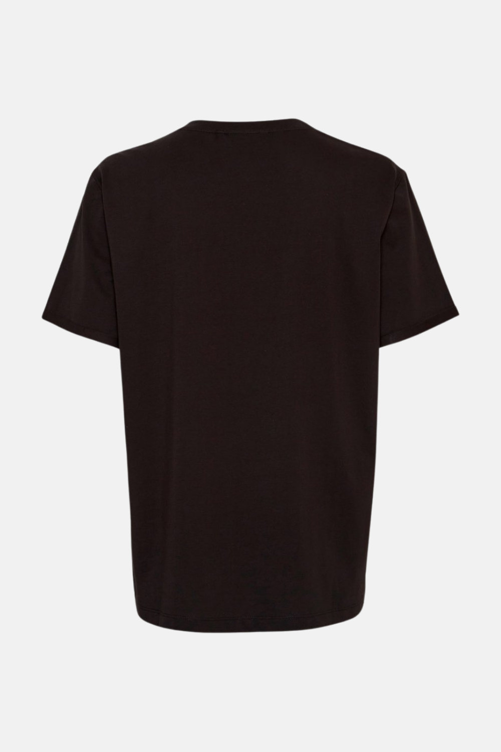 MSCH Terina Organic Small Logo Tee | Black/White