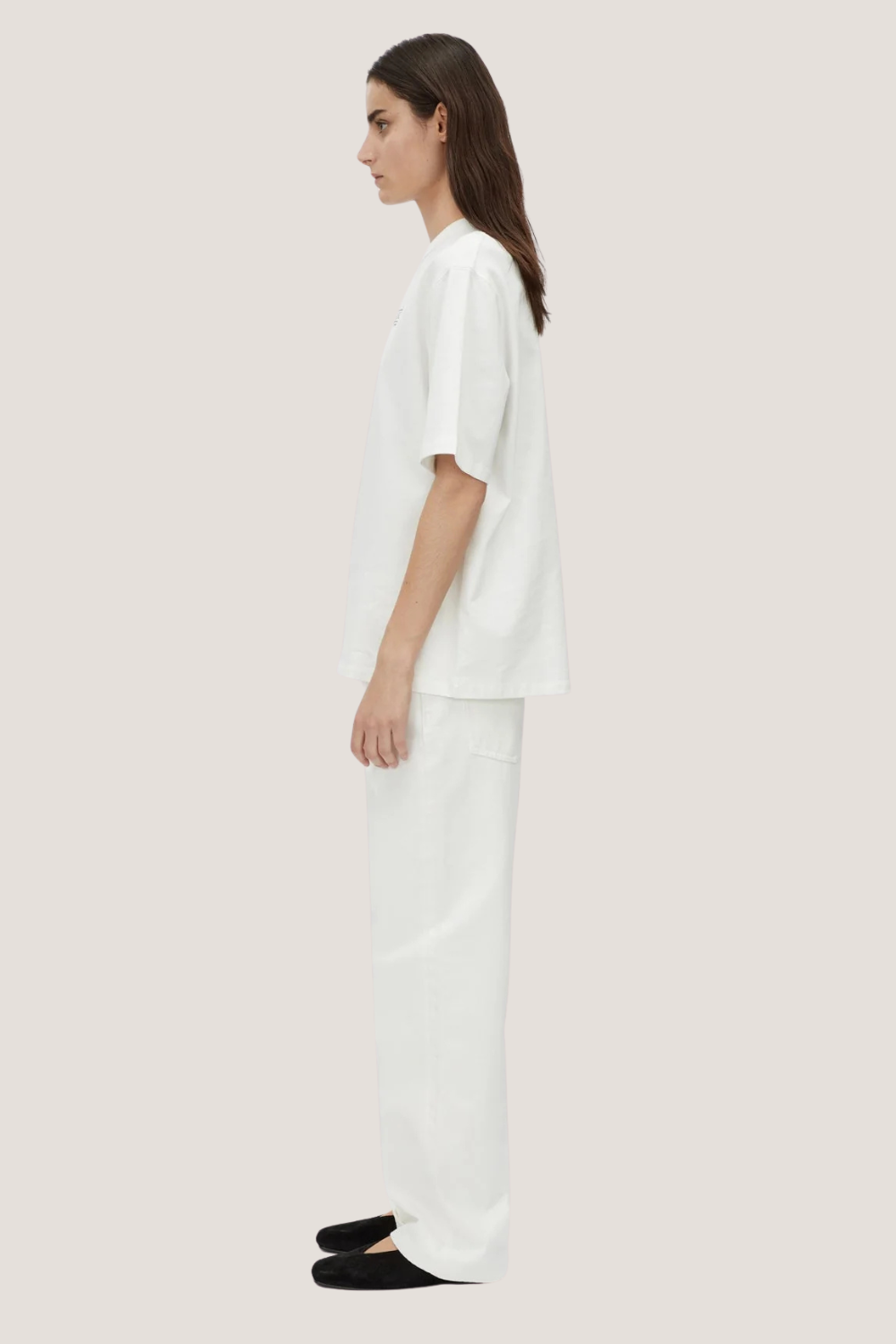 Rigel Logo Tee | Soft White