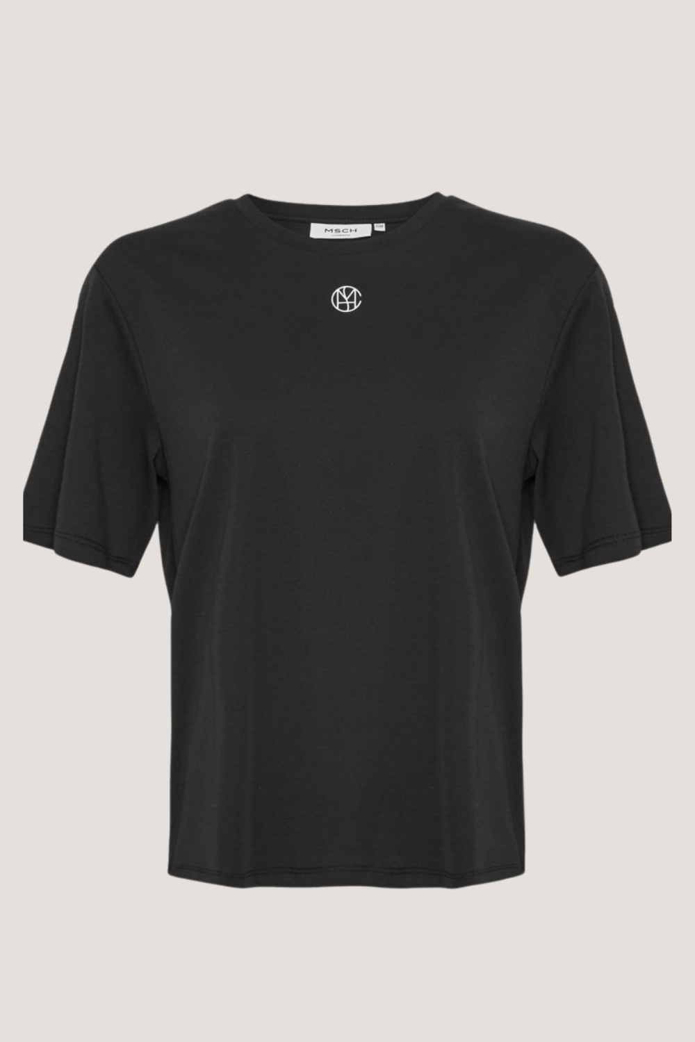 MSCH Melea Icon Tee | Black/Egret