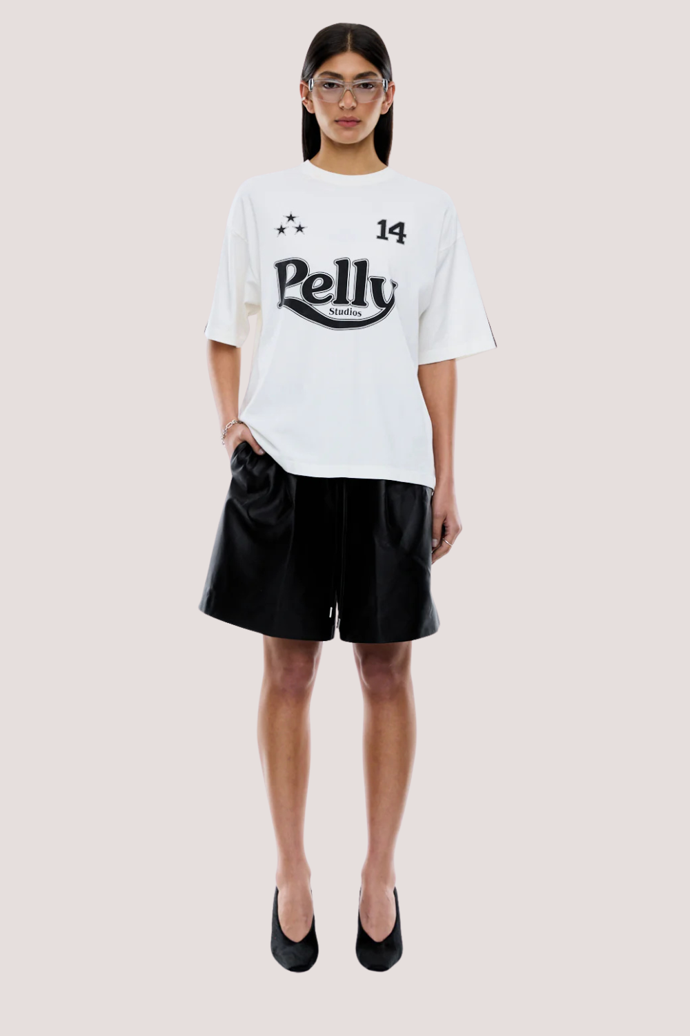 Racing Pelly Swoop | Vintage White