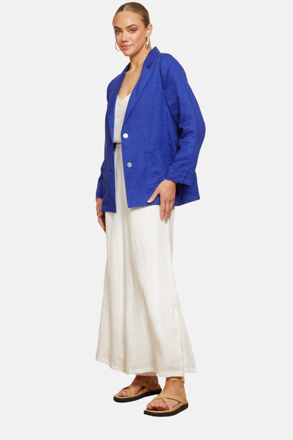 Halcyon Blazer | Cobalt