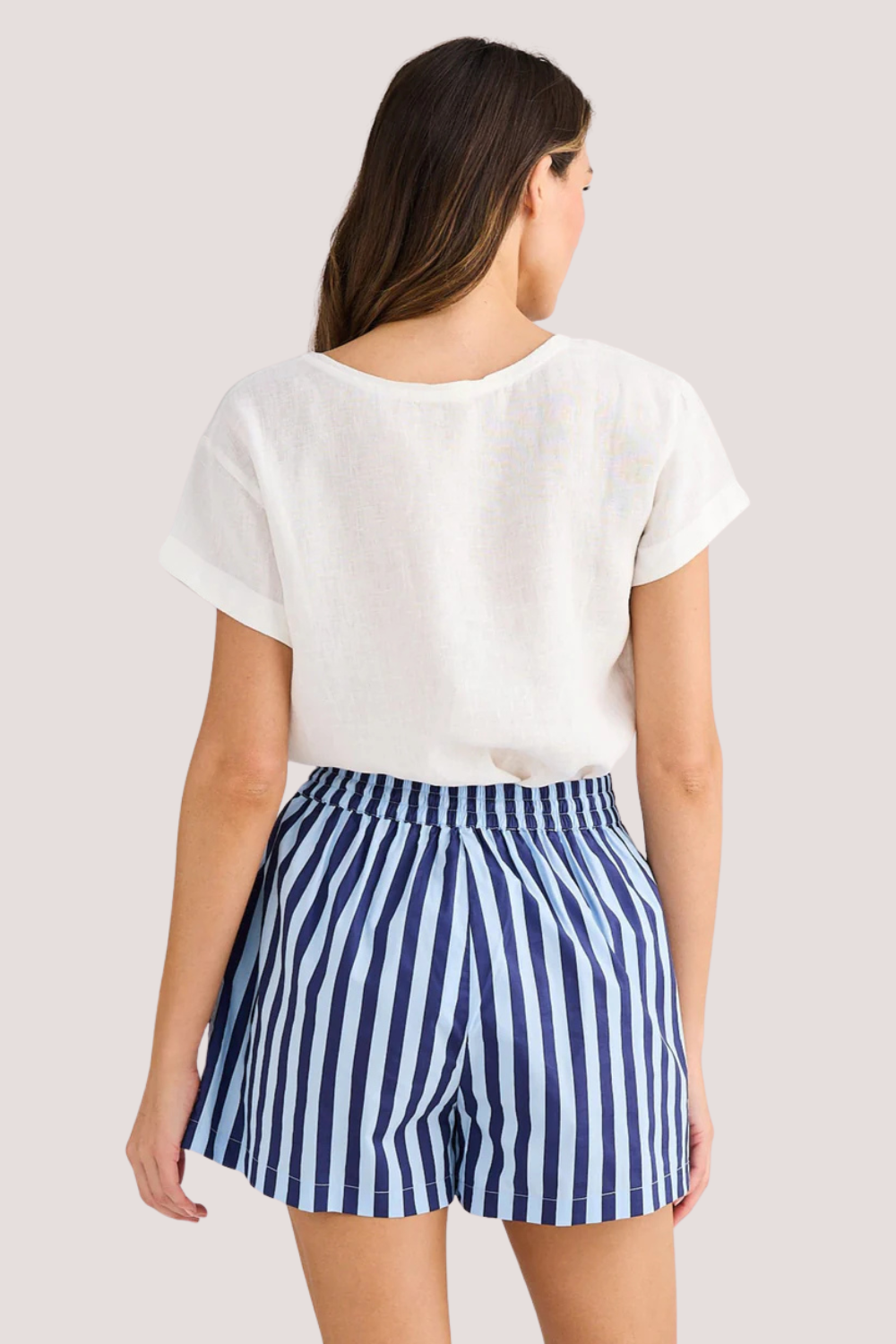 Adrift Short | Blue Stripe