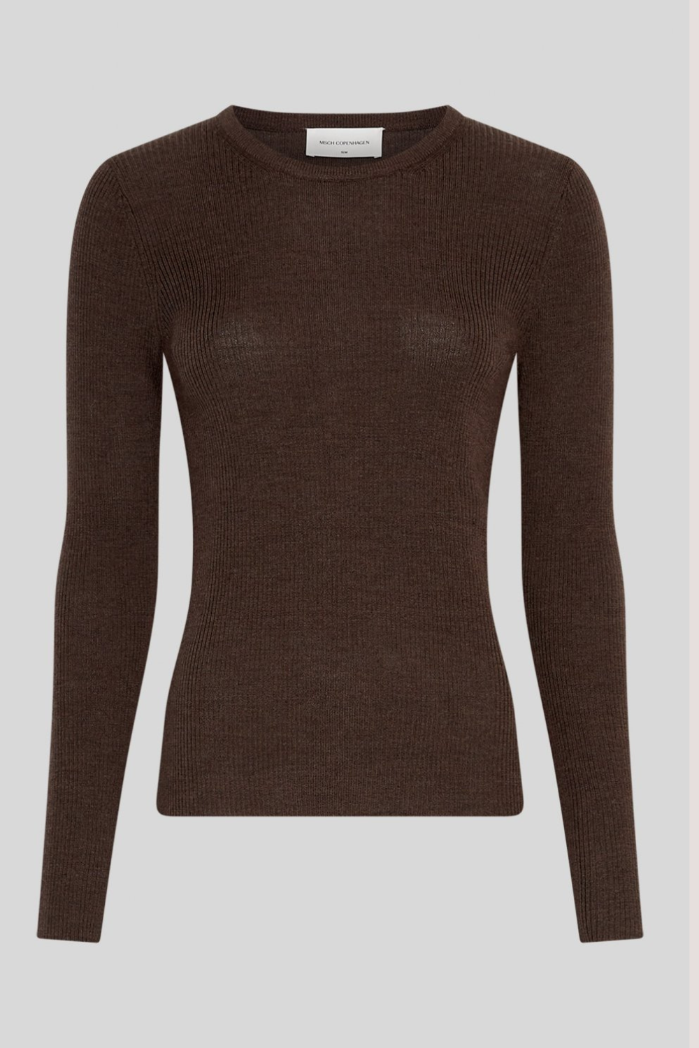 MSCH Criselle Avaline Rib Pullover | Hot Fudge Mel
