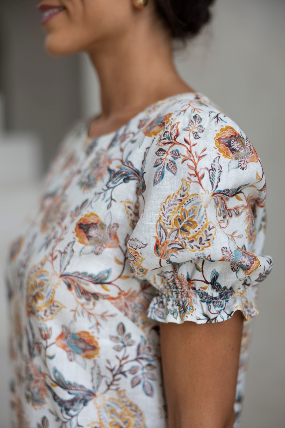 Sana Lilly Dress | Kaffir Print