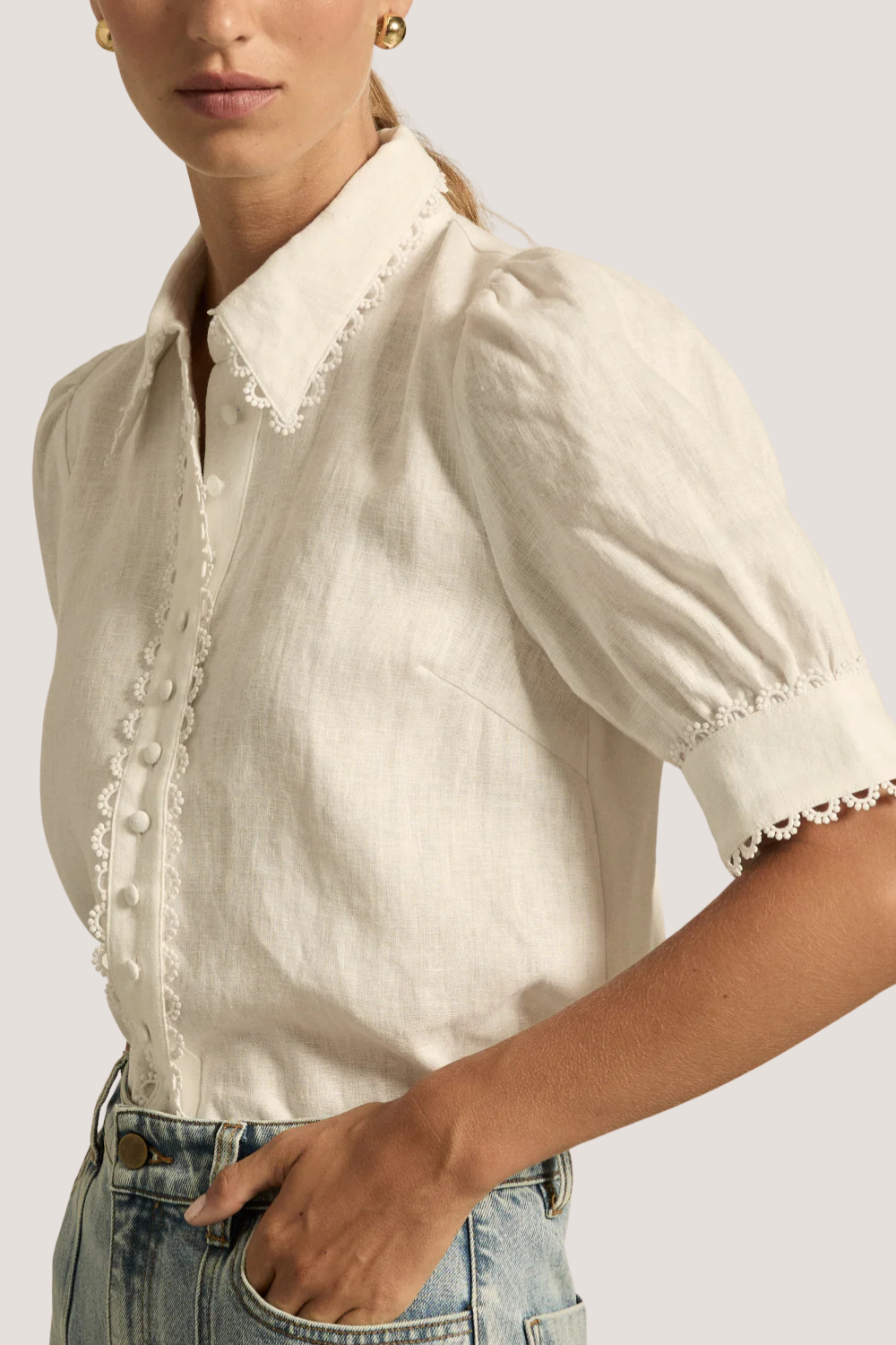 Tether Top | Porcelain