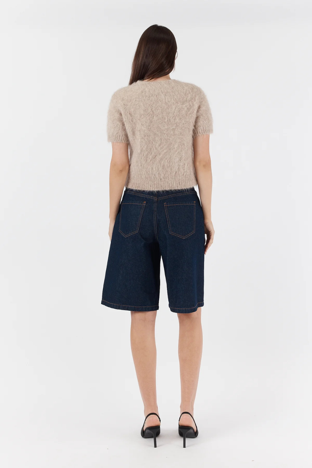 Elly Cropped Cardigan | Oat