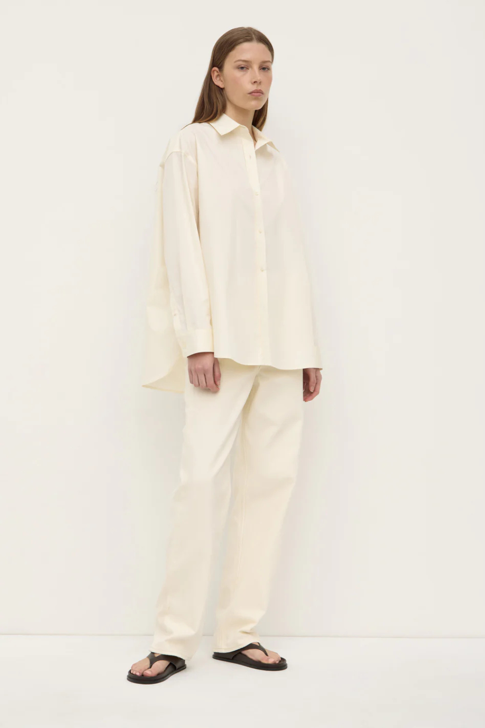 Marigold Poplin Long Sleeve Shirt | Butter