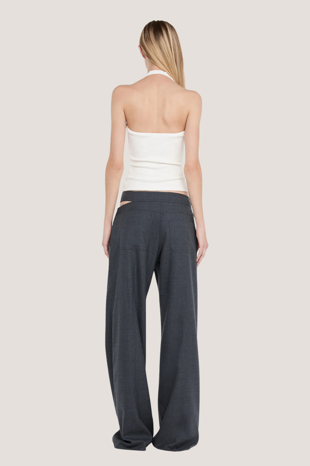 Ione Halter Top | Ivory