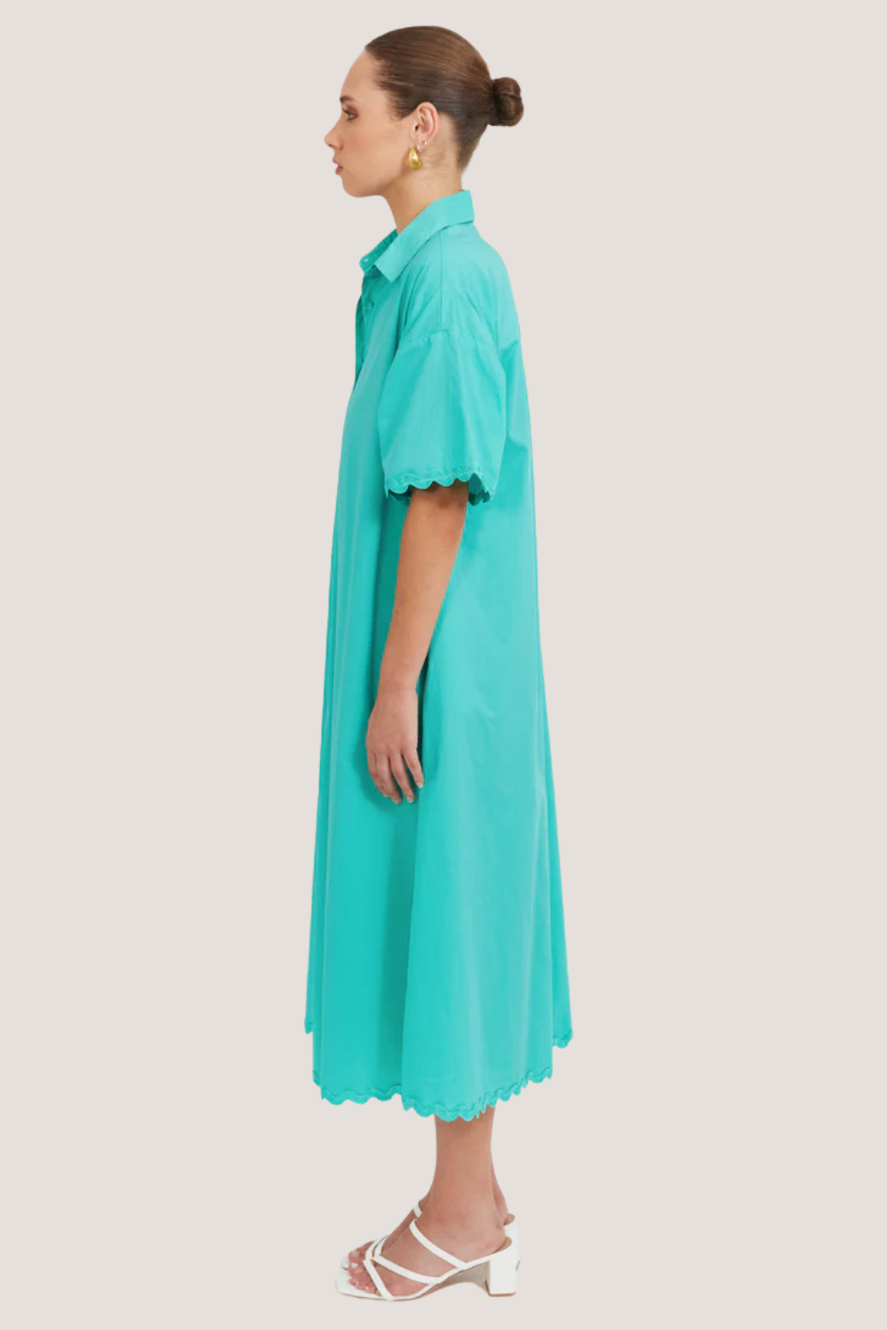 Brasillia Shirt Dress | Mint