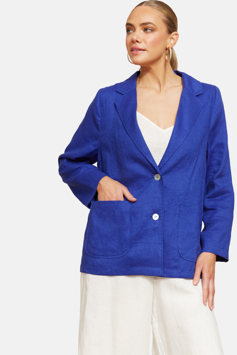 Halcyon Blazer | Cobalt