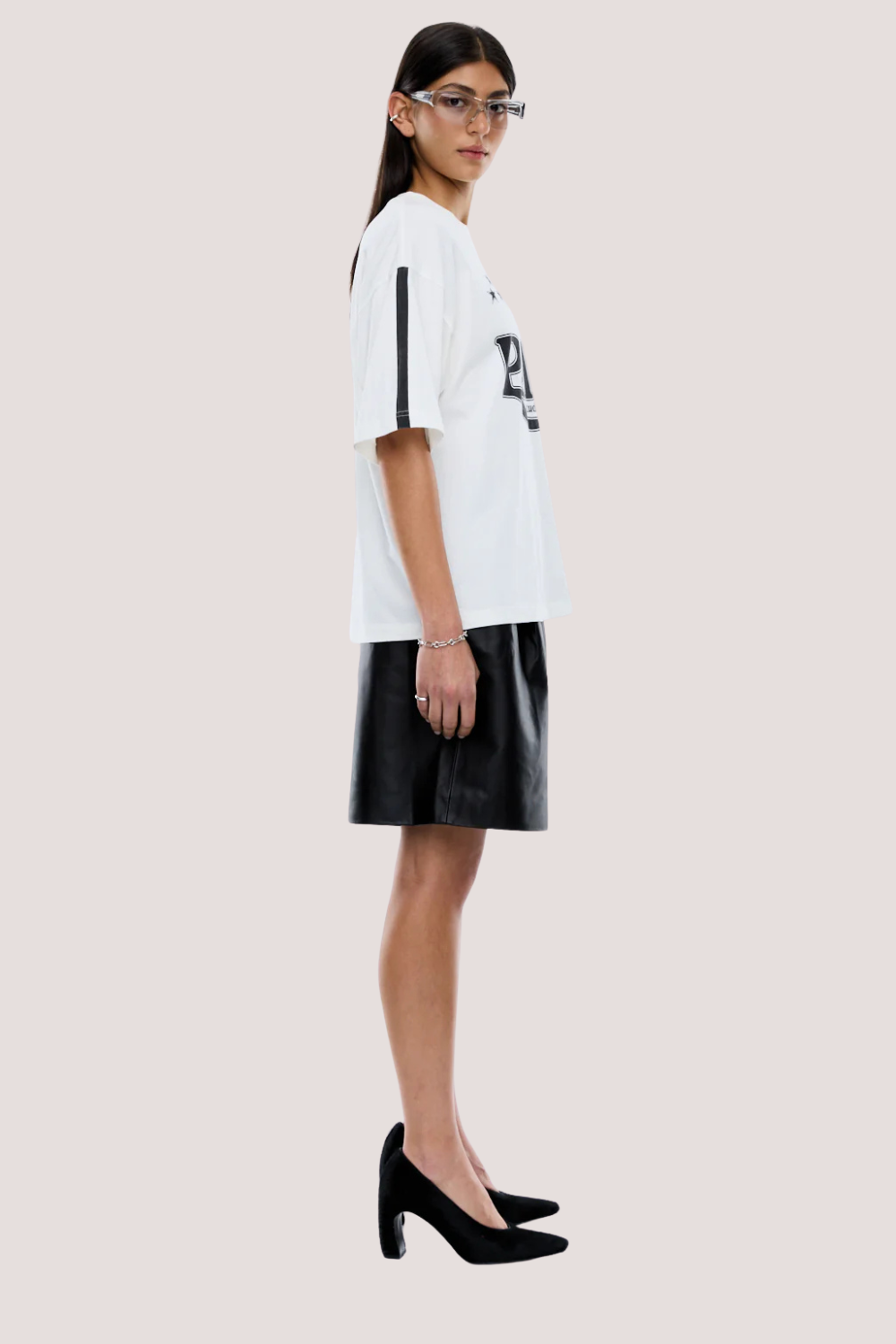 Racing Pelly Swoop | Vintage White