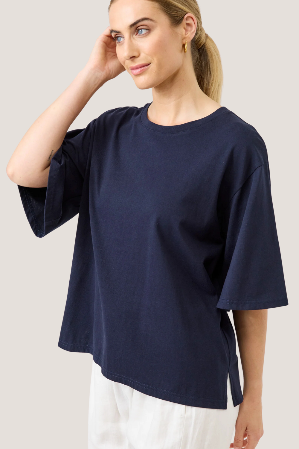 Studio Tshirt | Navy