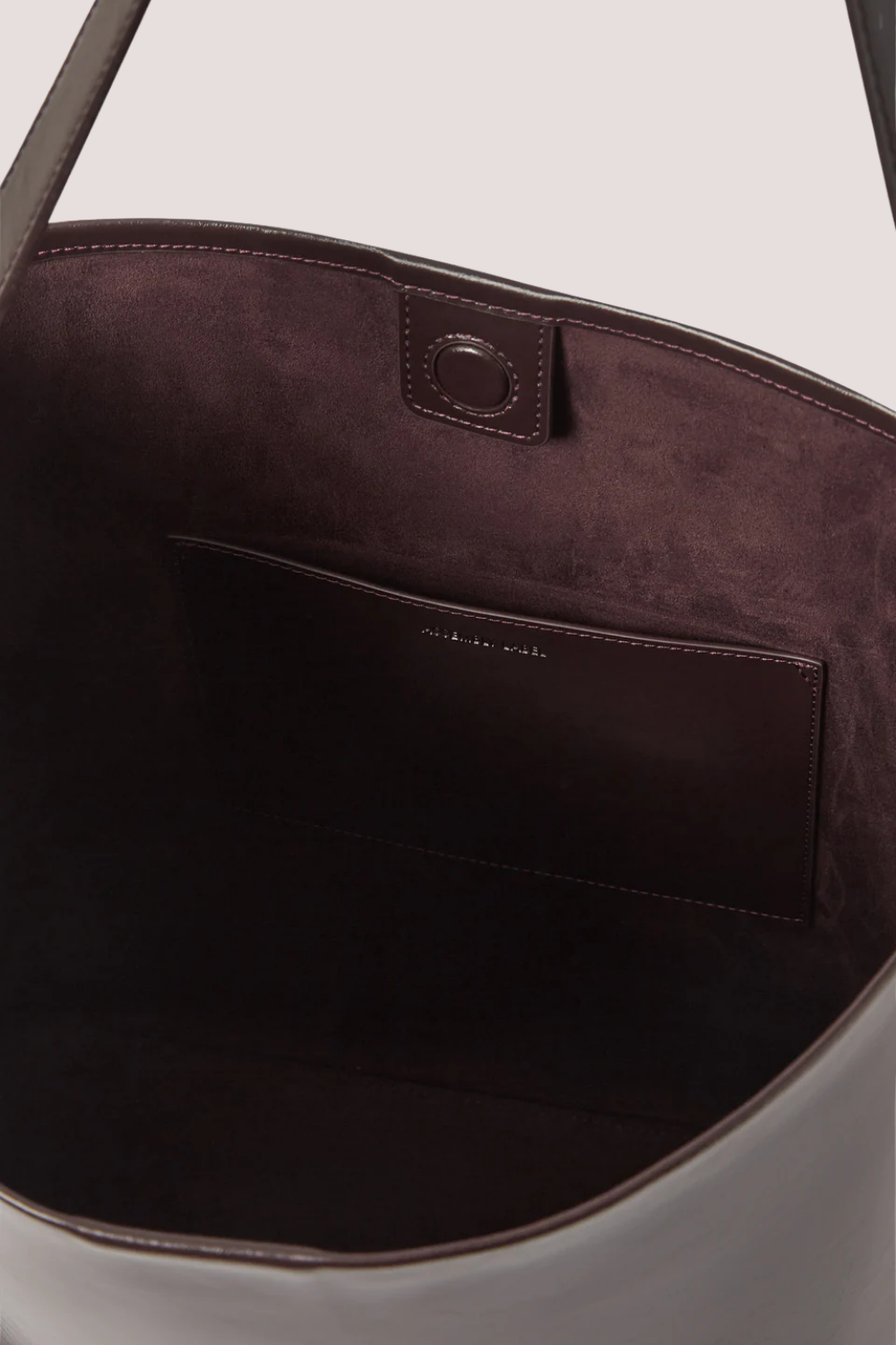 Nova Leather Shoulder Bag | Wine