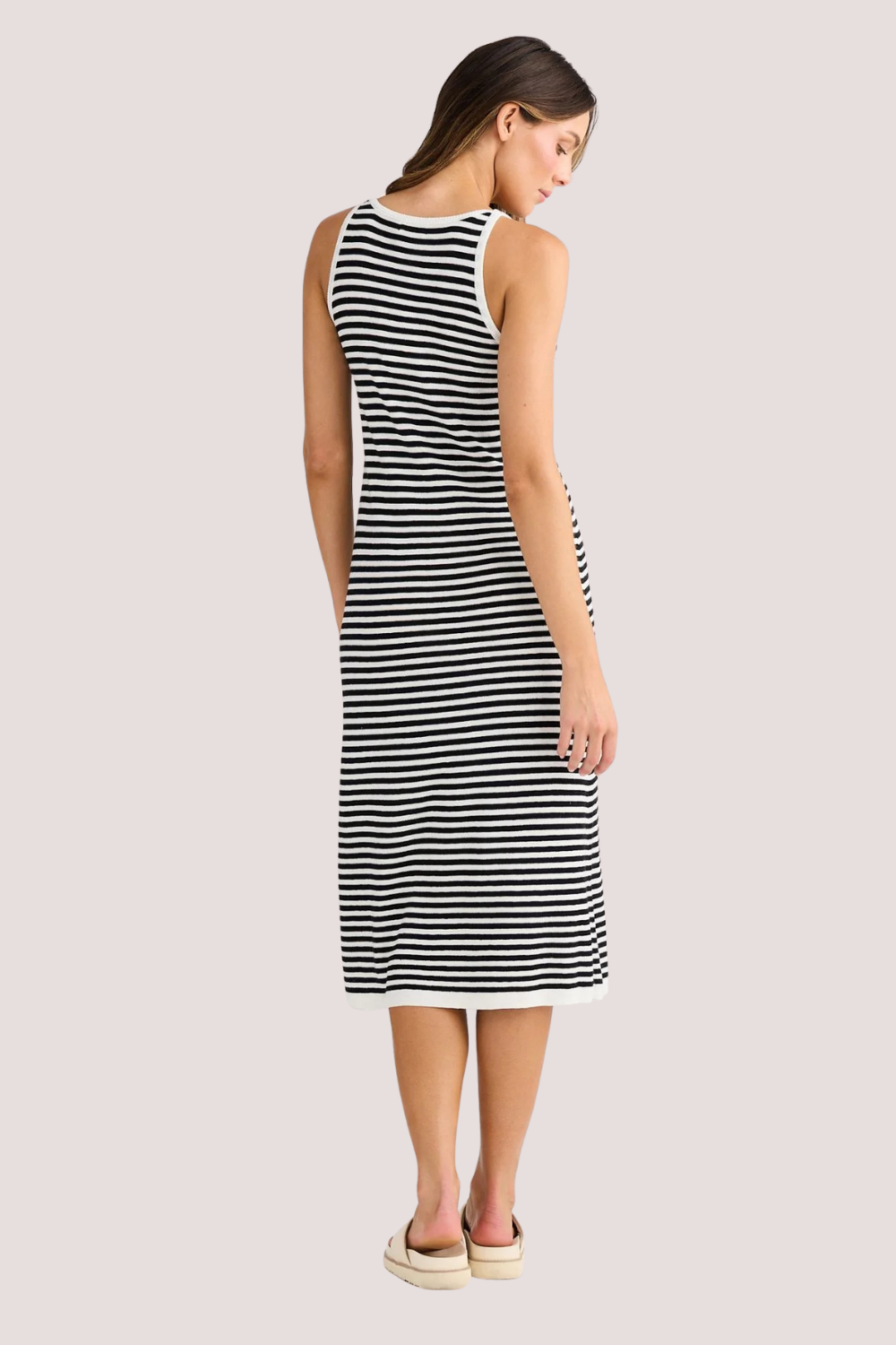 Nautical Dress | Black Stripe