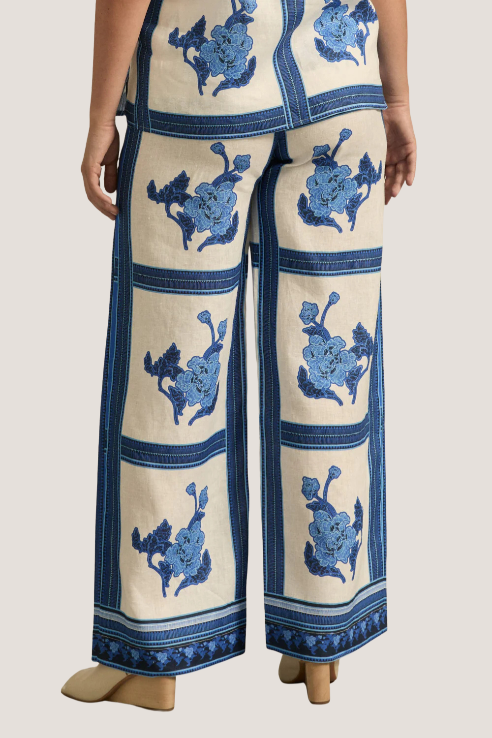 Gesture Pant | Azure Collage