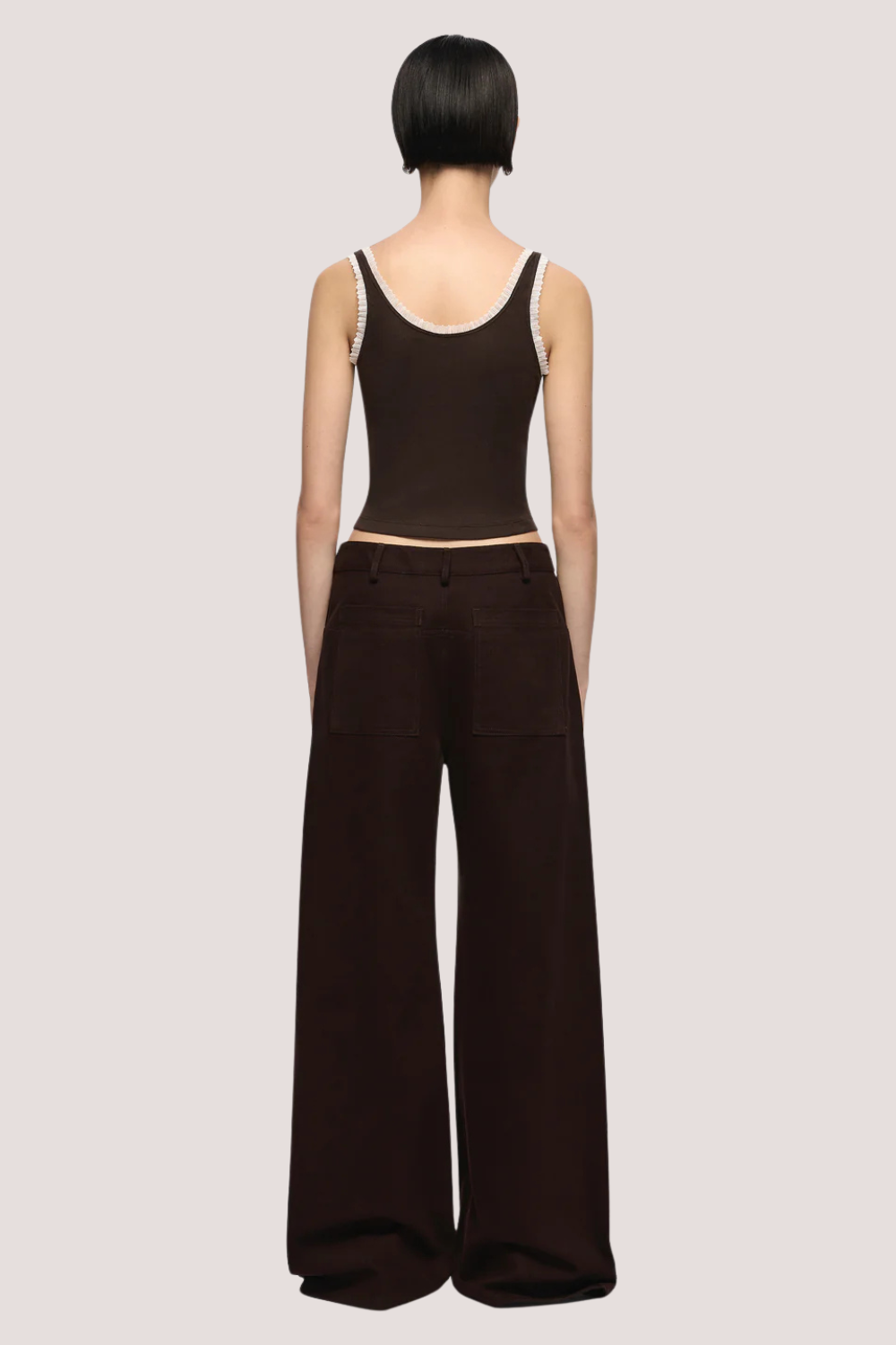 Moneta Tank | Dark Chocolate