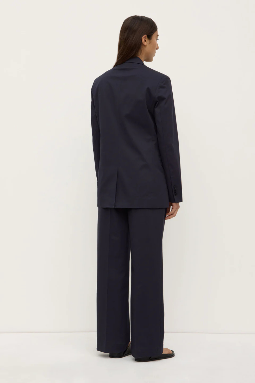 Ellen Double Breasted Blazer | True Navy